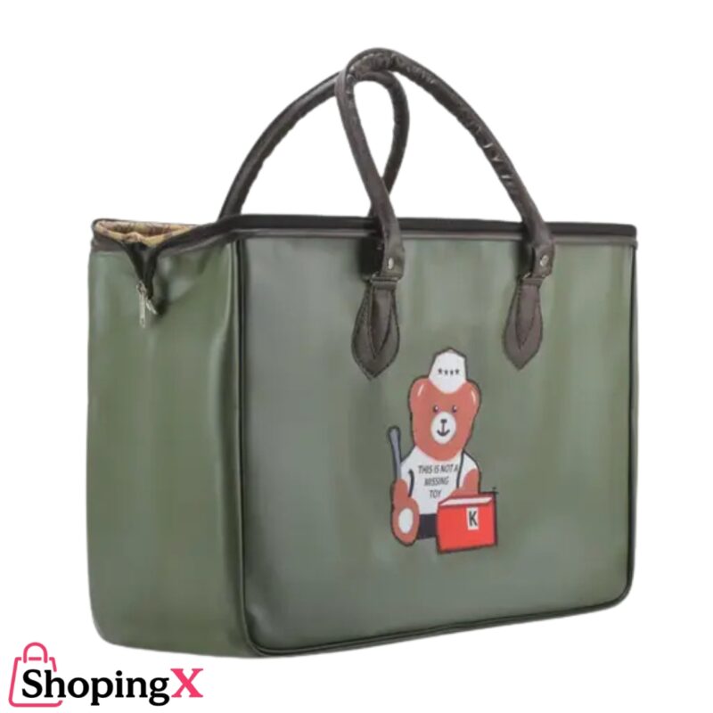 Leather Baby Diaper Bag