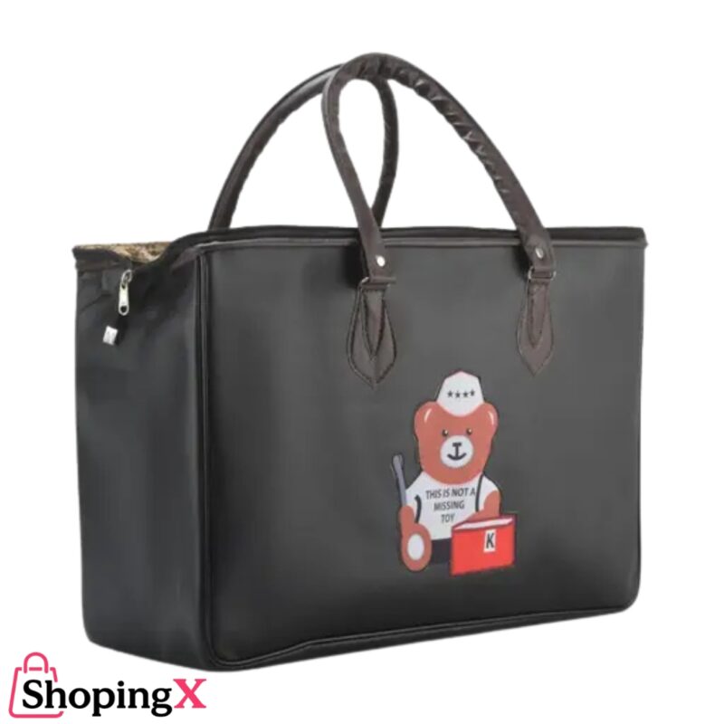 Leather Baby Diaper Bag - Image 4